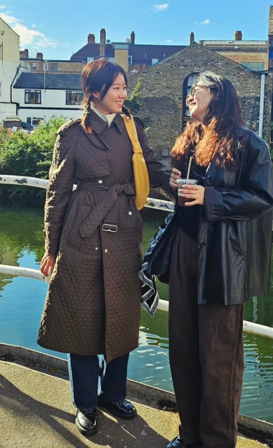 버버리 퀼팅 트렌치코트 패딩 상품이미지1