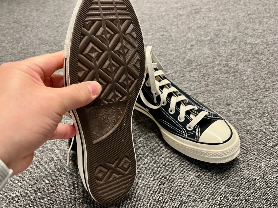 [260] 컨버스 척테일러 70s 블랙 하이  상품이미지6