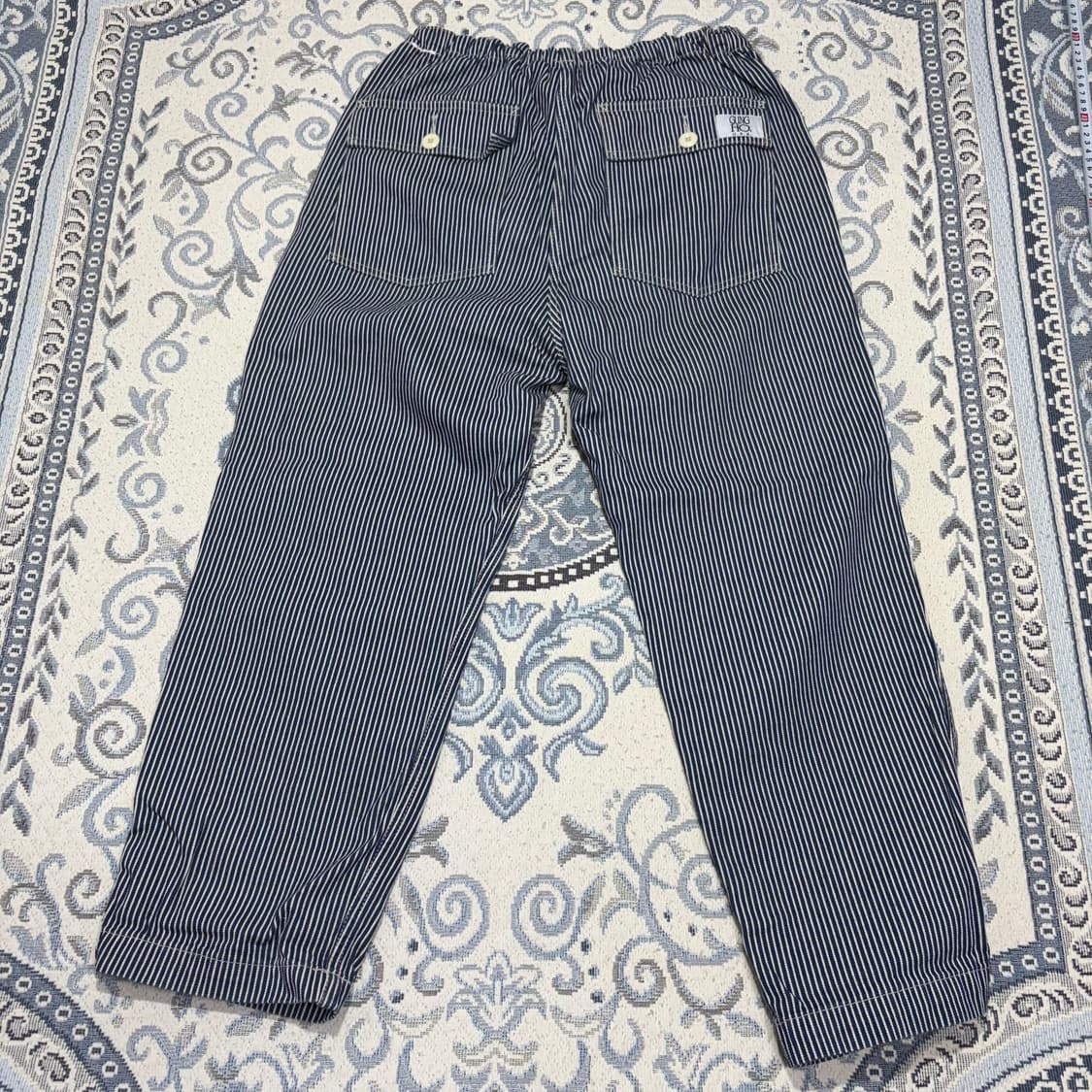 GUNG HO × FREAK’S STORE 스트라이프 워크 팬츠 상품이미지2