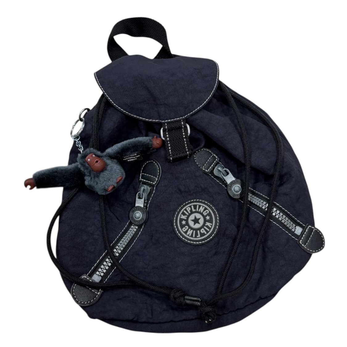 키플링 빈티지 모리걸 복조리 미니백팩 Y2K 가방 네이비 상품이미지2
