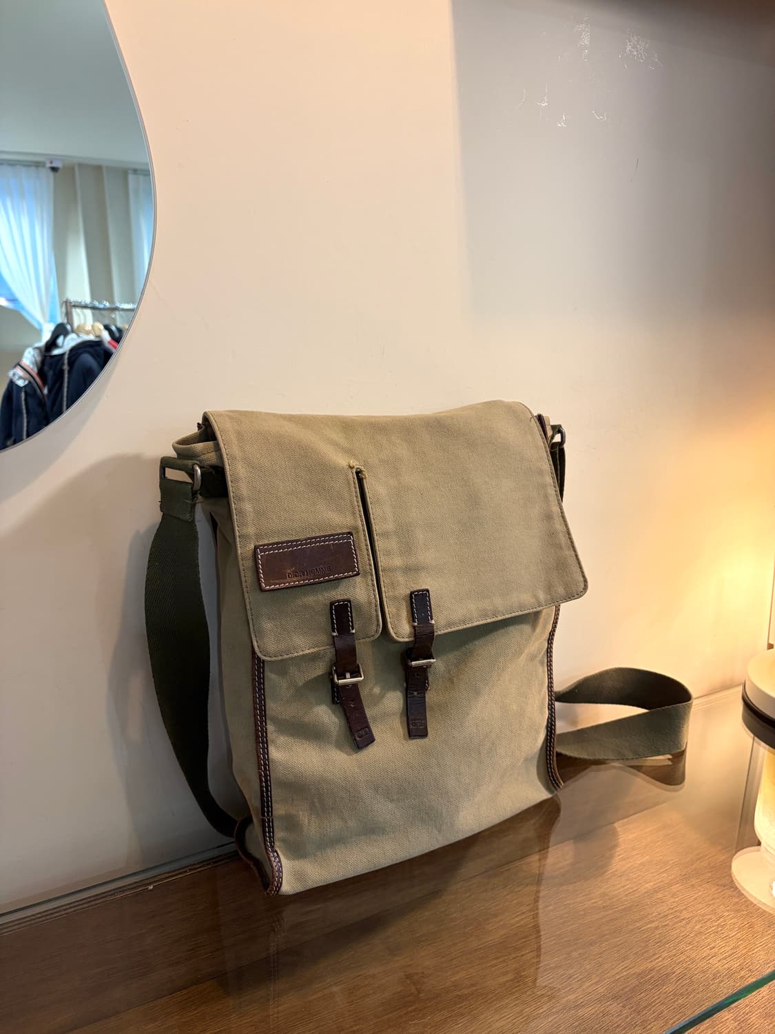 디올 옴므 캔버스 플랩 크로스 백 상품이미지1