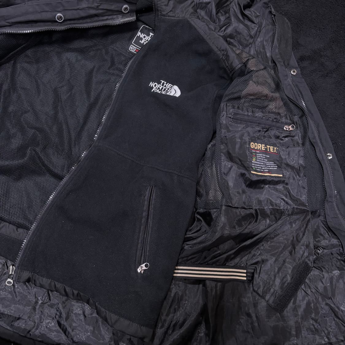 95-100 노스페이스 블랙 써밋시리즈 고어텍스 바람막이 상품이미지5