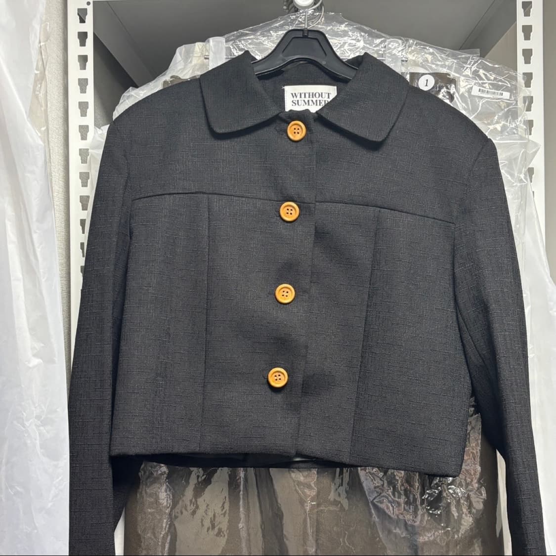 위드아웃썸머 bread jacket black 자켓 상품이미지2