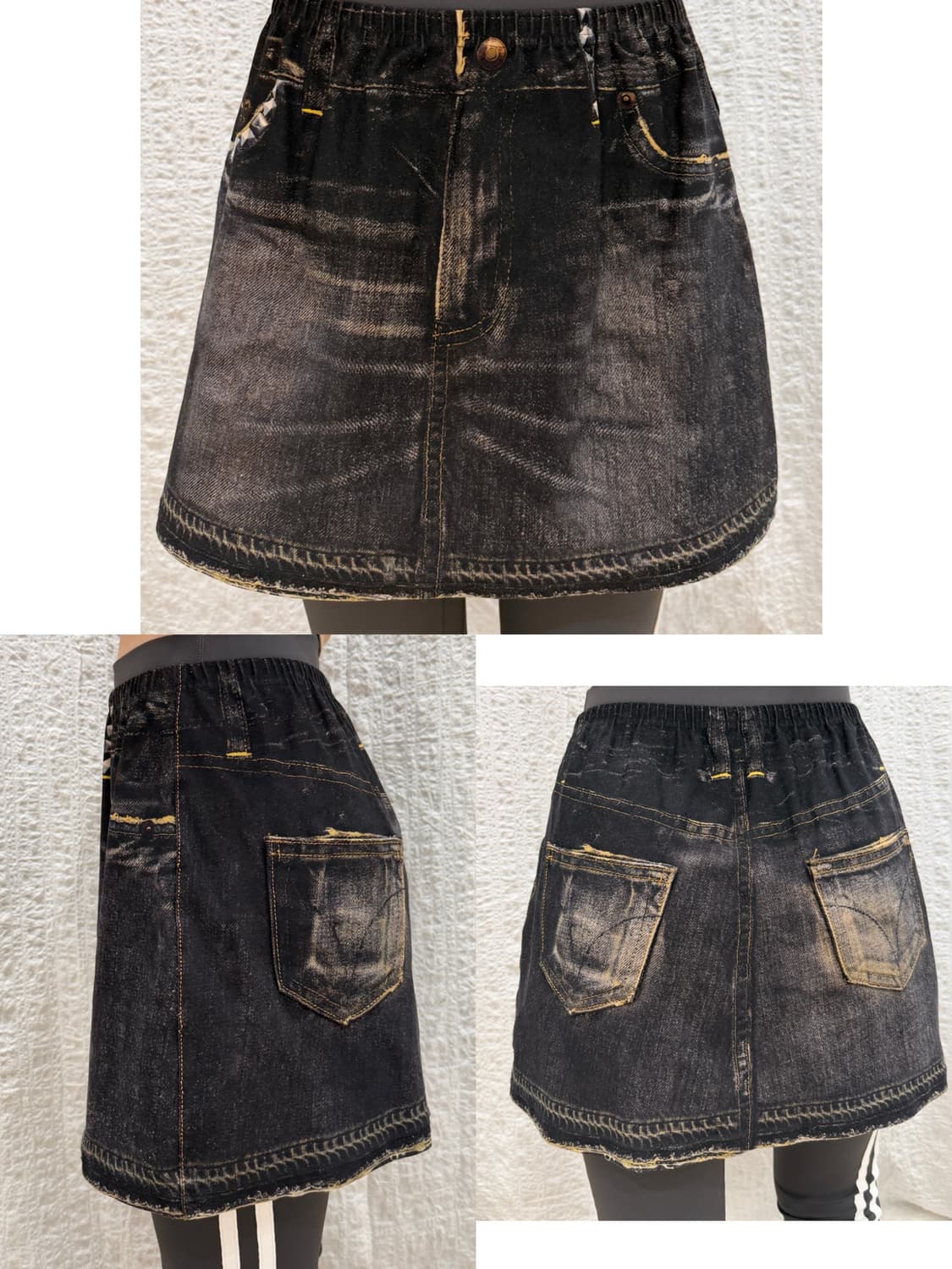 Printing mini skirt 상품이미지6