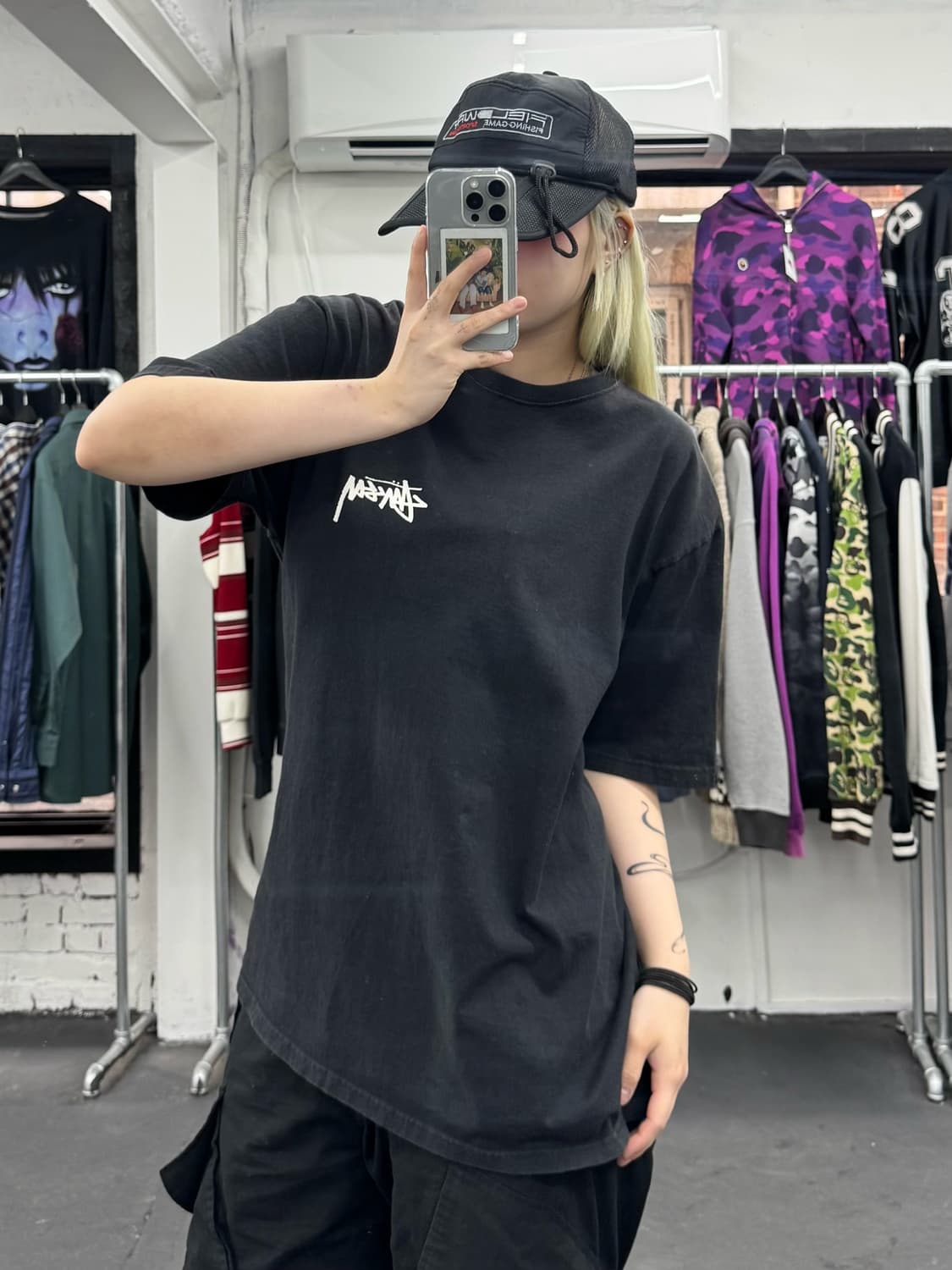 스투시 플러시 반팔티 상품이미지5