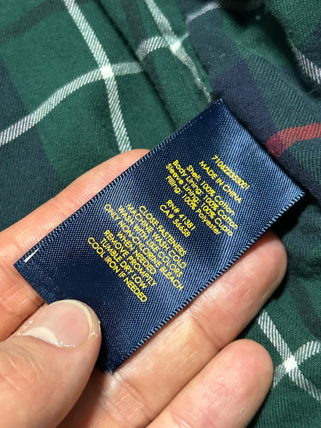 [XL] 폴로 베이포트 자켓 스윙탑 해링턴 네이비 상품이미지5