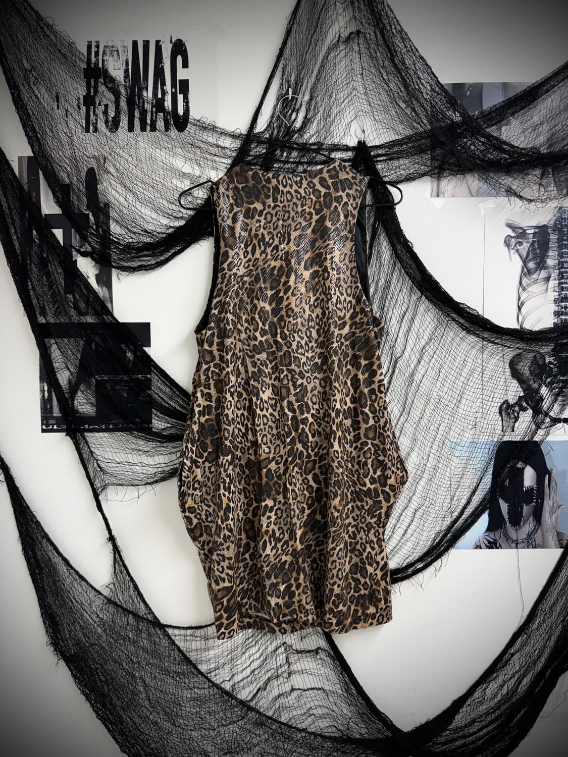 Snake pattern sleeveless 상품이미지4