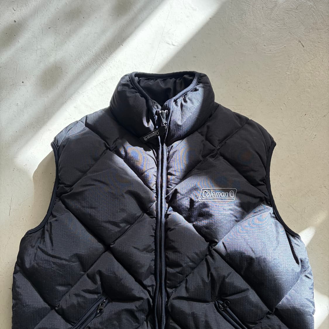 Coleman 콜맨 빈티지 조끼패딩 S 상품이미지2
