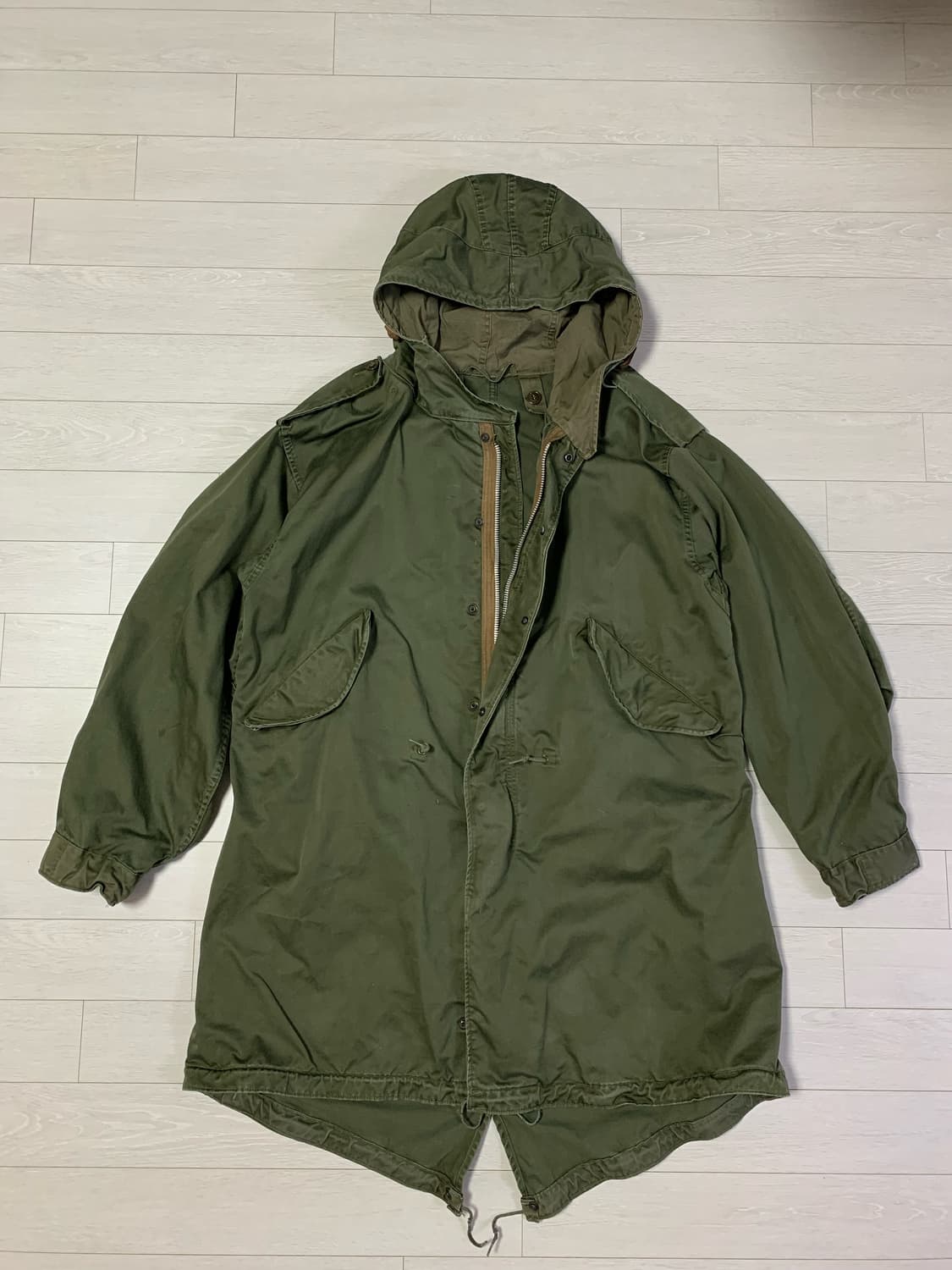 오리지널 M-51 피쉬테일 파카 1세대 진나단 풀세트 상품이미지1