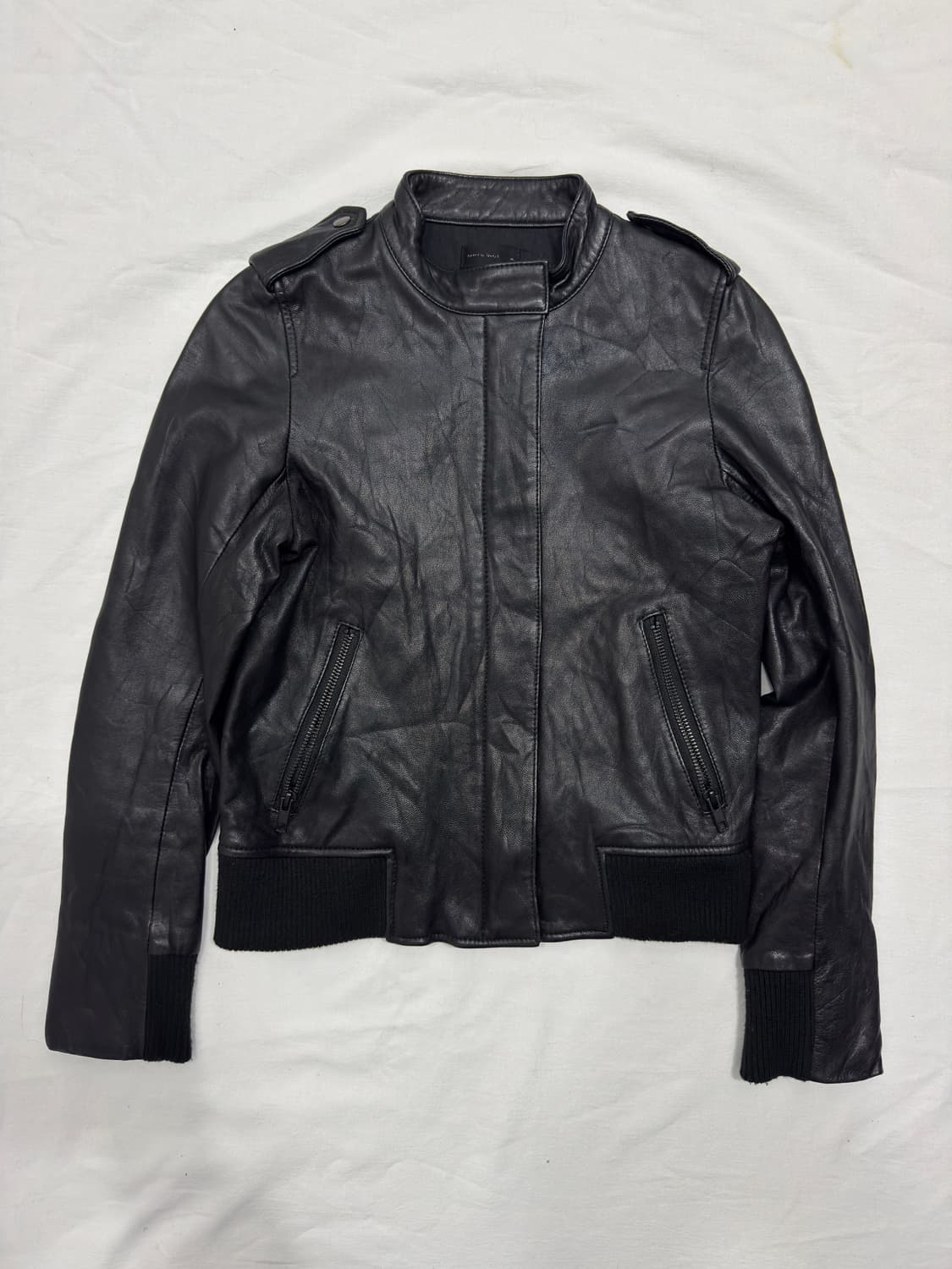 sheep skin leather jacket 상품이미지1