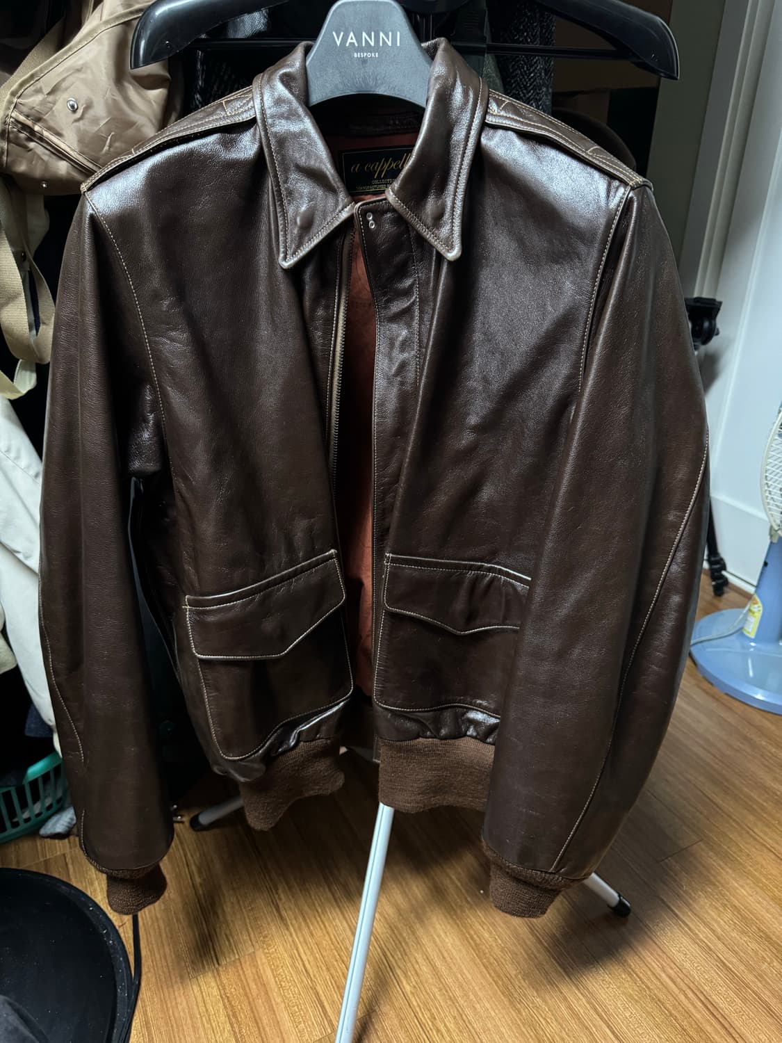 아카펠라클로딩 A2 자켓 브라운 46(105)   상품이미지1