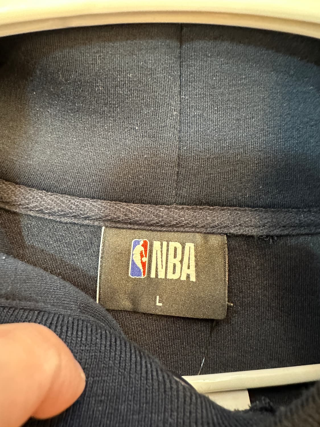 L)NBA 네이비 후드티 상품이미지3