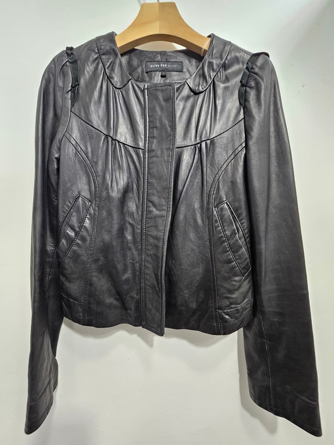 올리브데올리브(Olive des olive) 양가죽 자켓  상품이미지3