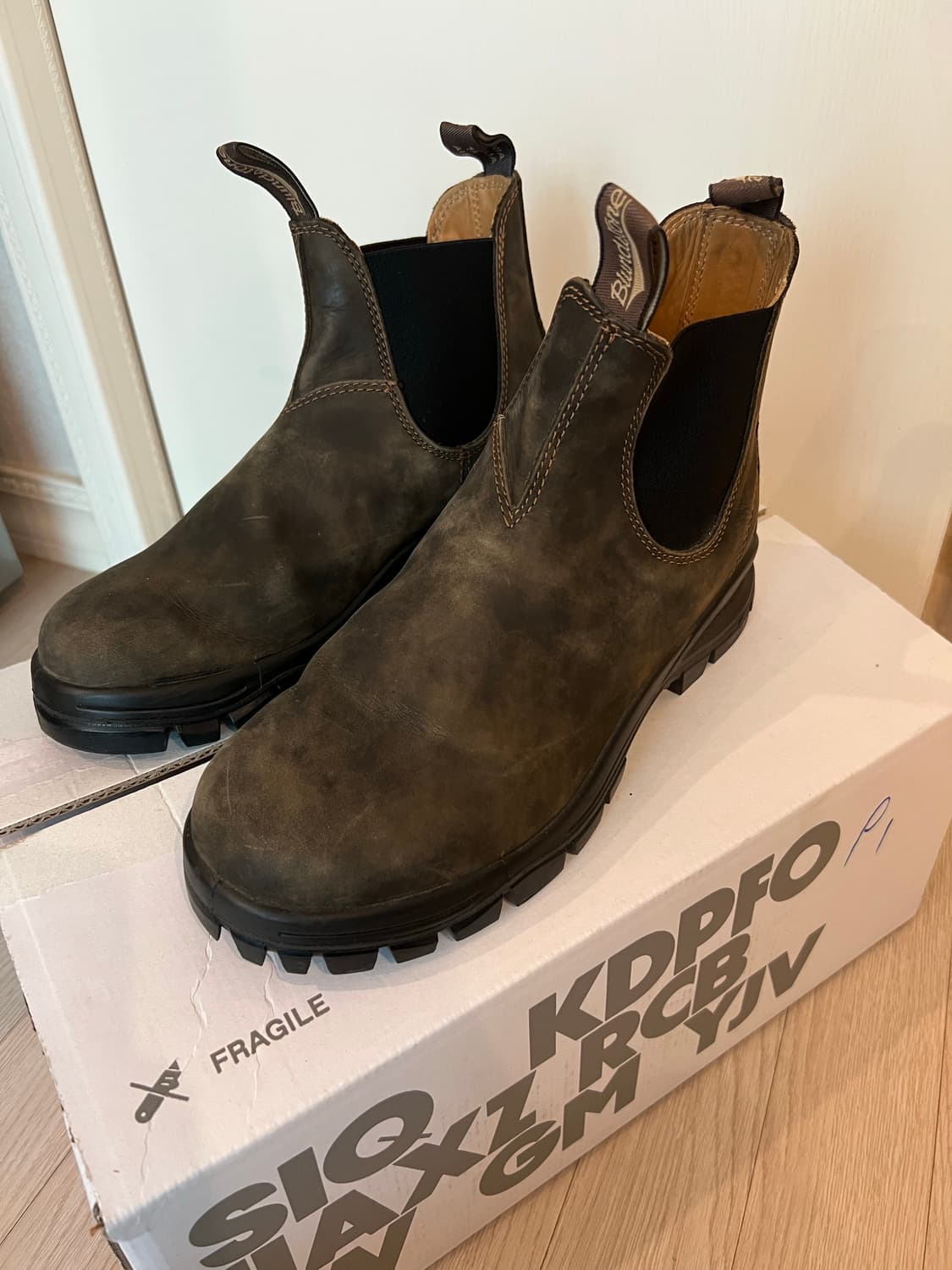 블런드스톤 러그부츠 2239 첼시부츠 러스틱브라운 상품이미지3