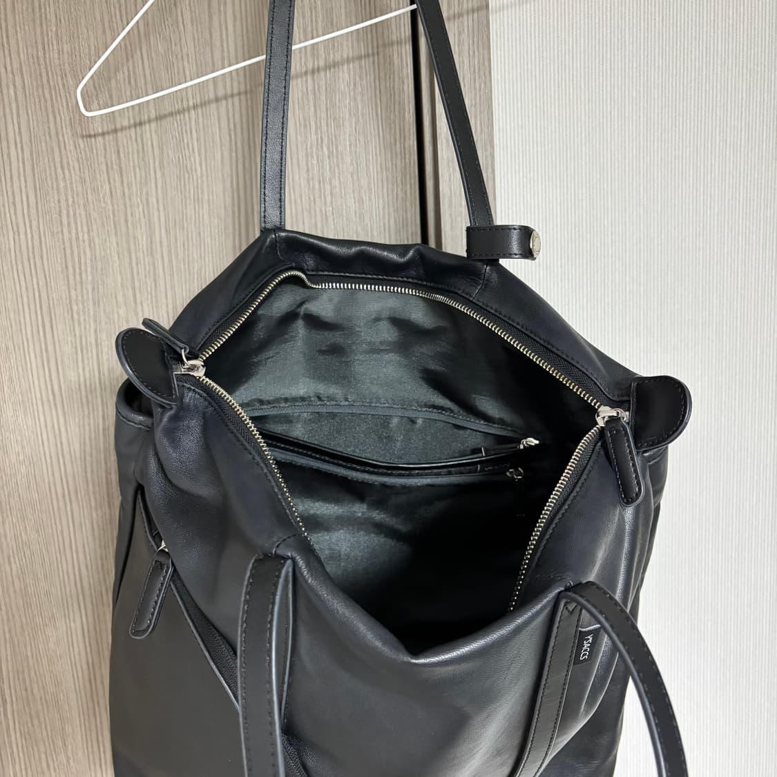 요지야마모토 레더 토트백 상품이미지7