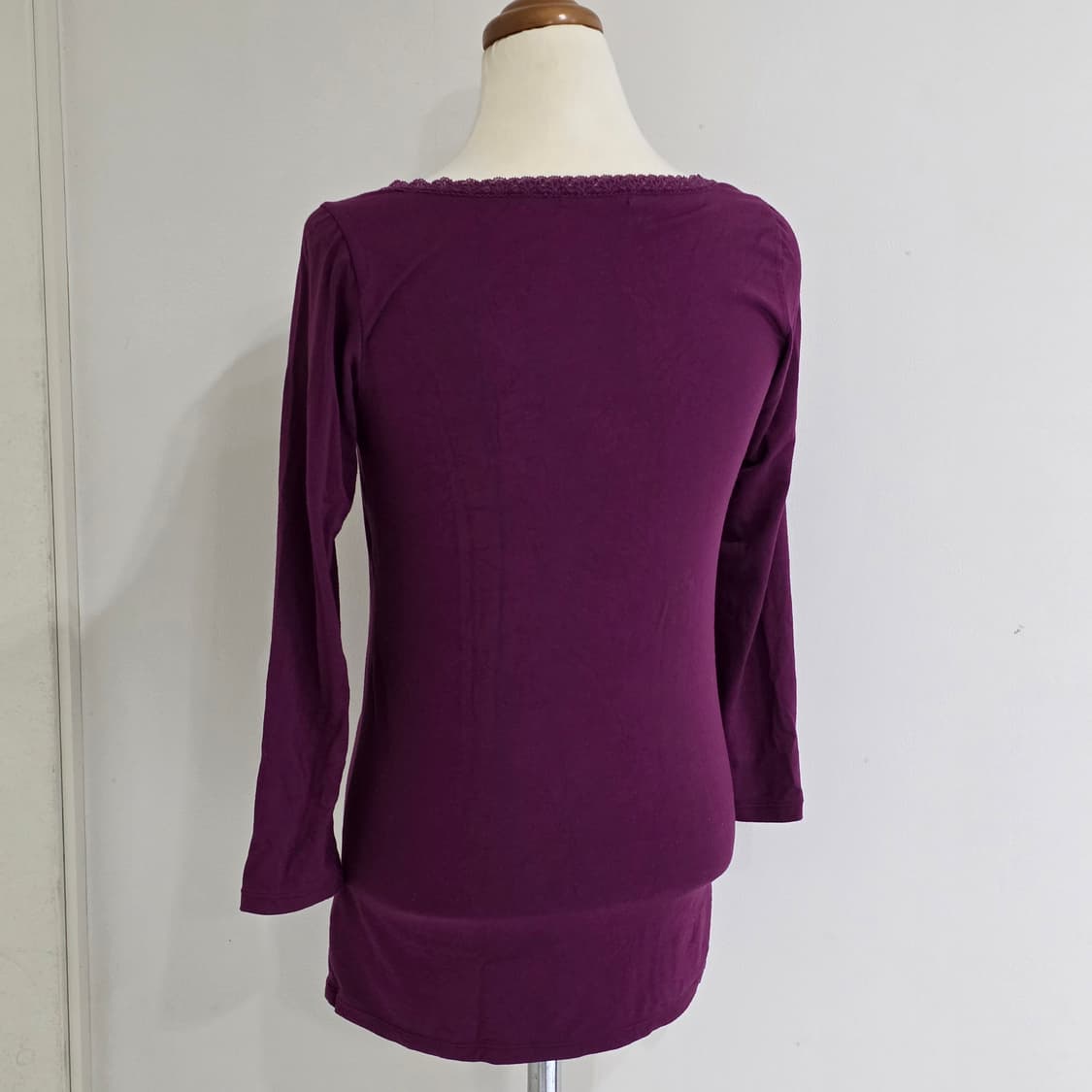 퍼플 레이스 고딕st 슬리브 긴팔티셔츠 상품이미지4