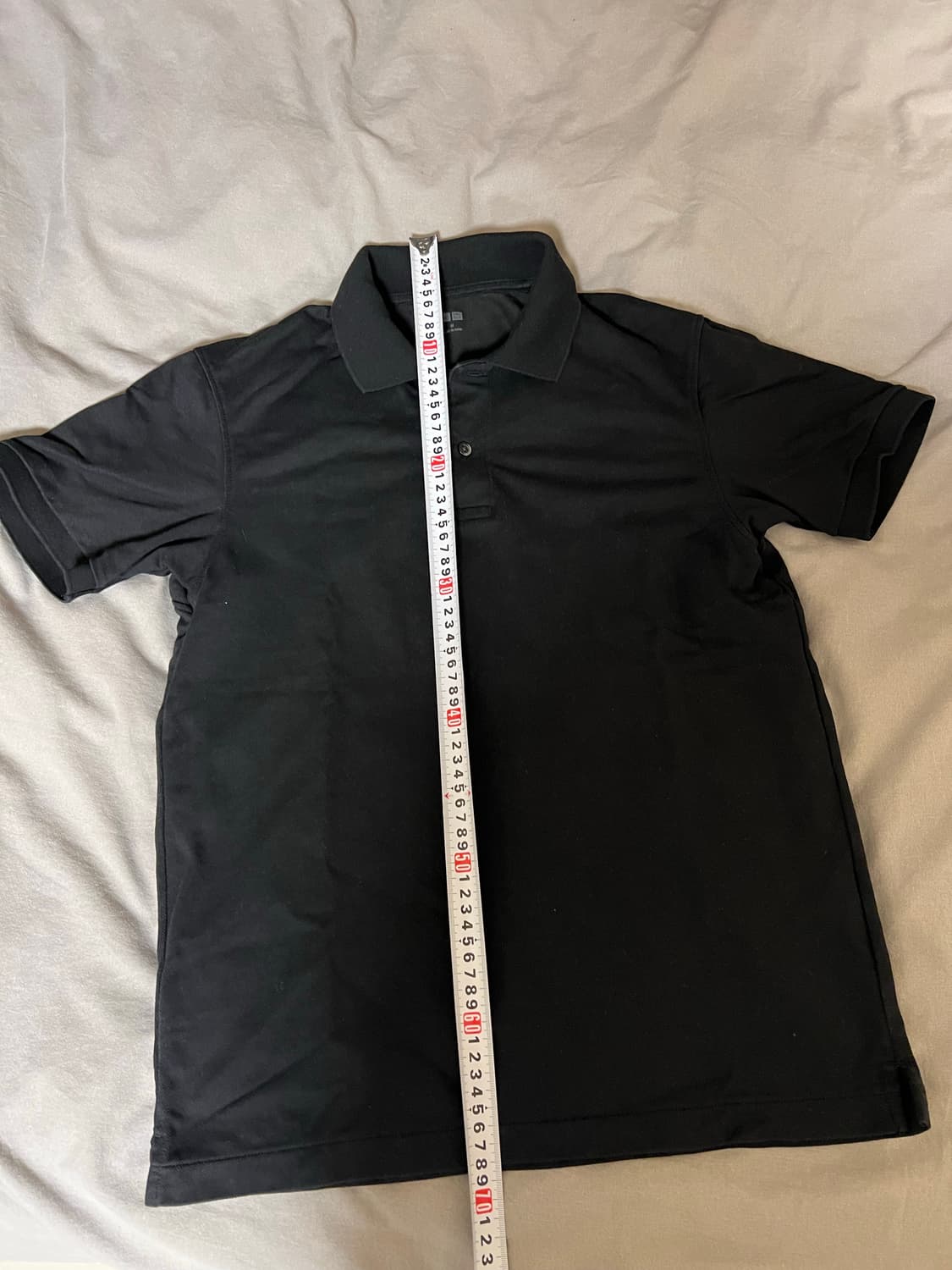 유니클로 카라티 pk티 검정 M 95 상품이미지6