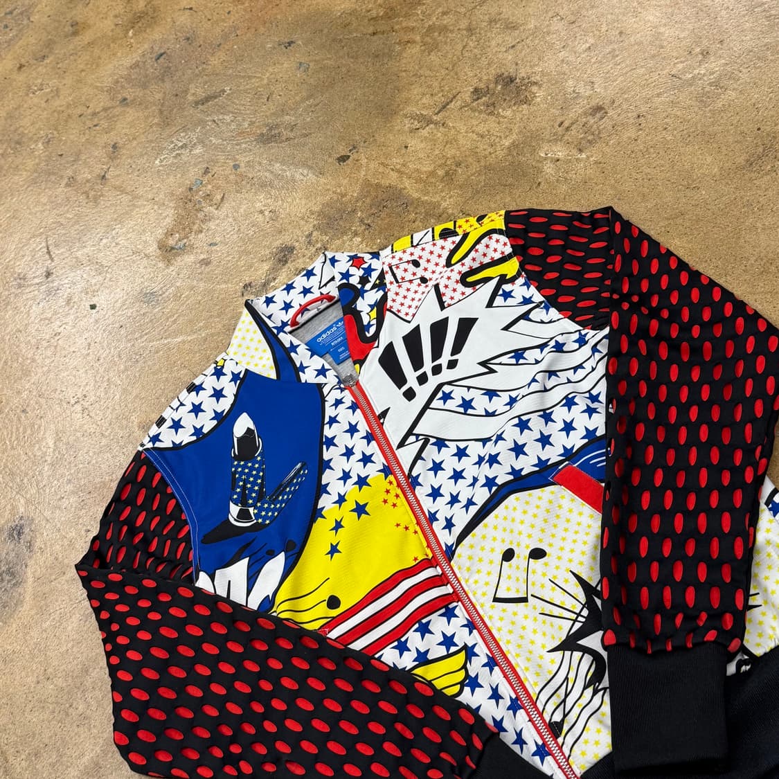 [정품/85] 아디다스 아트 그래픽 패턴 트랙 자켓 b16 상품이미지1