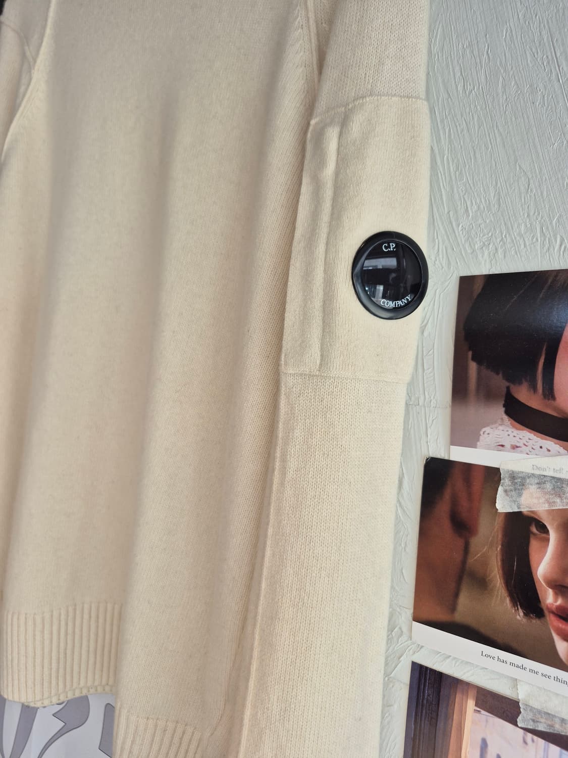 52사이즈 CP 컴퍼니 니트 티셔츠 공용 상품이미지2