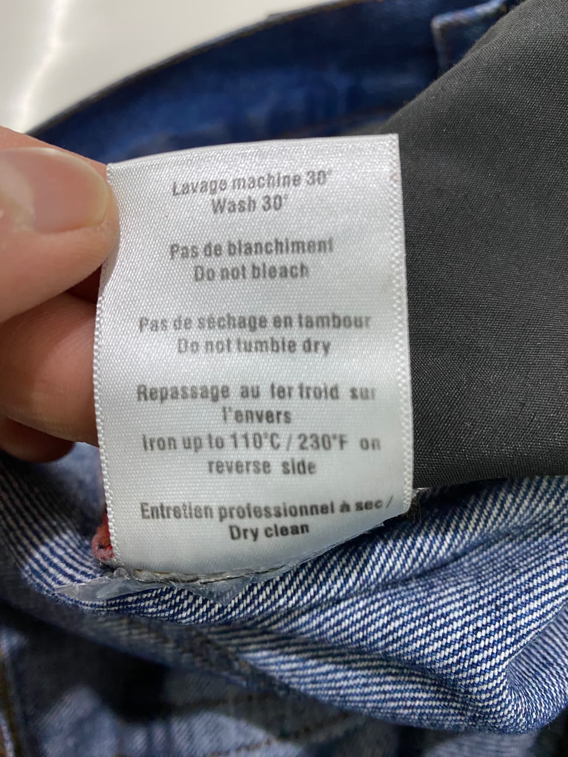 와이프로젝트 스냅 패턴 데님팬츠(31) 상품이미지6