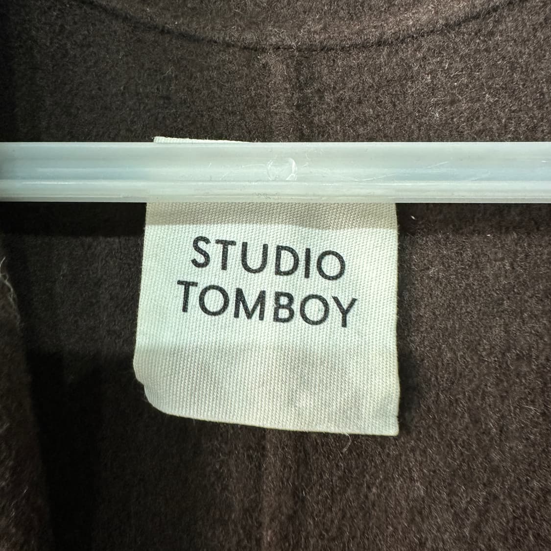 스튜디오톰보이 앙고라 모 코트 FREE 상품이미지3