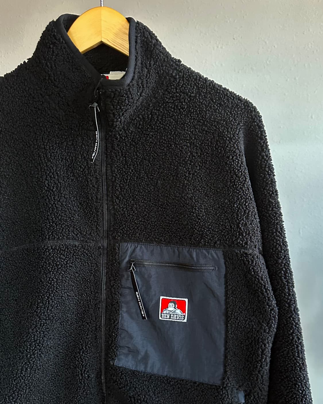 [M]벤 데이비스 BEN DAVIS 보아 후리스 자켓 상품이미지3