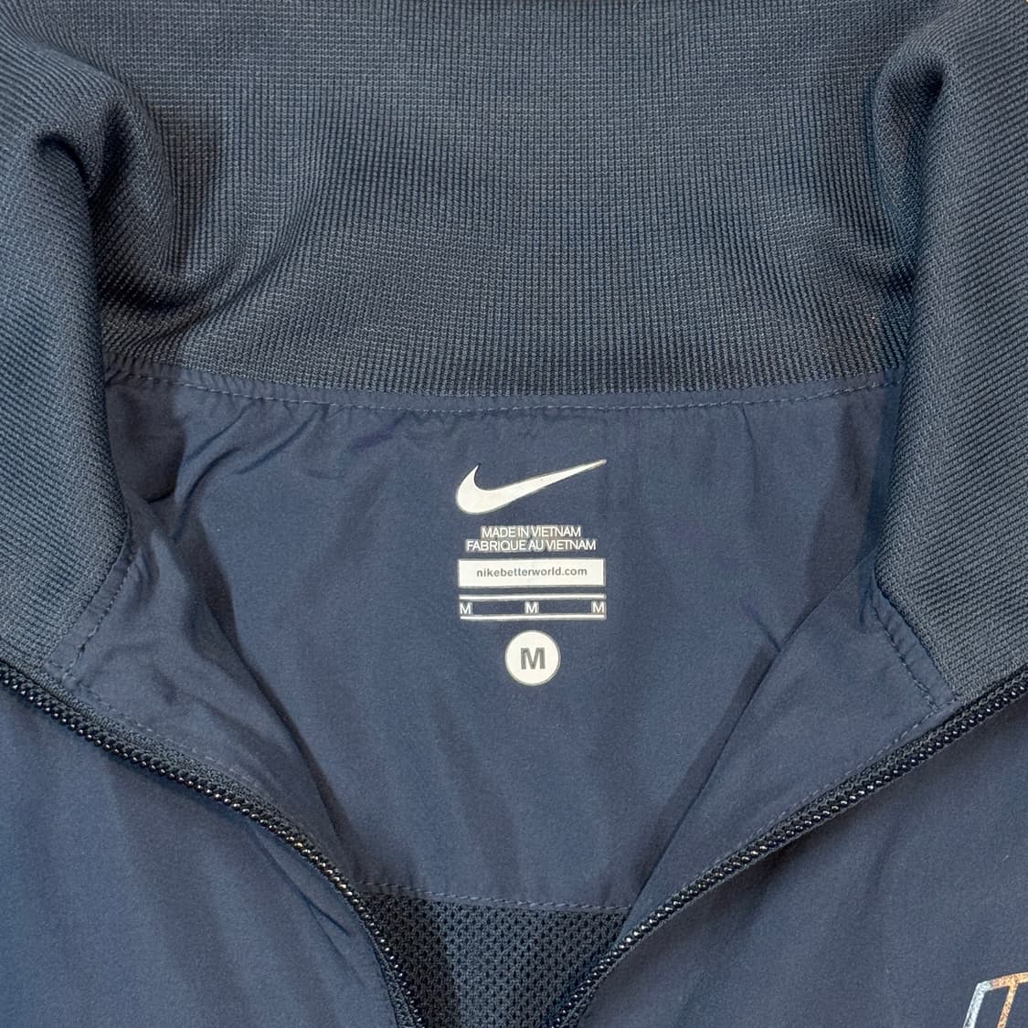 M) 아스날 바람막이 집업 점퍼 네이비 상품이미지8