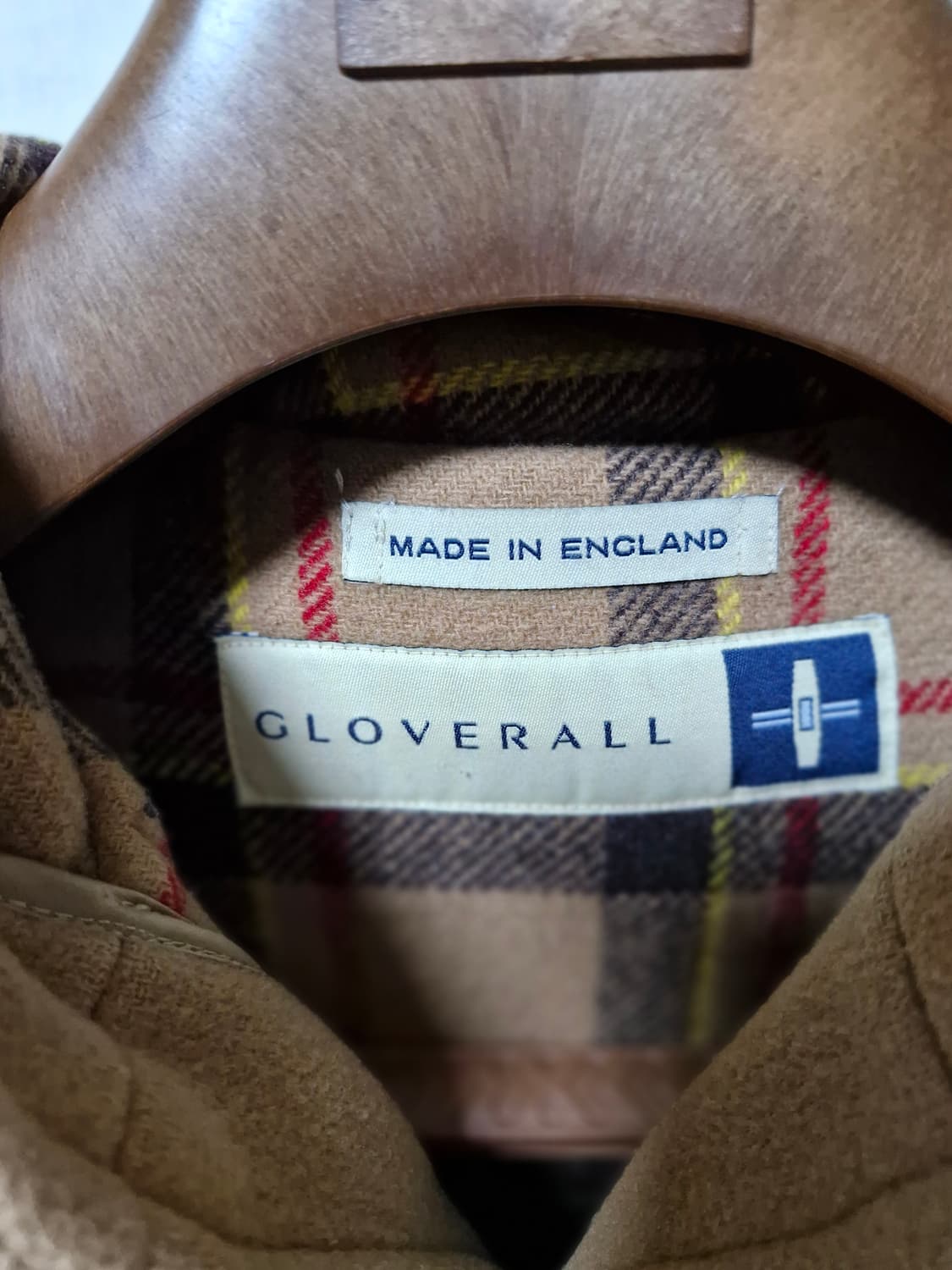 글로버올 베이지색 더플코트 떡볶이코트 105-110 상품이미지3