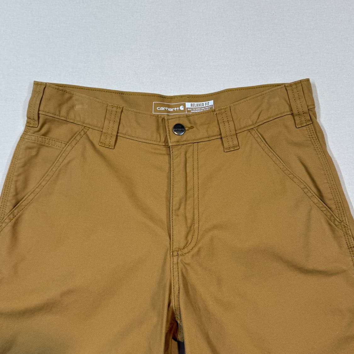 31inch) 칼하트 캔버스 카펜터 워크팬츠 반바지 CT1 상품이미지5