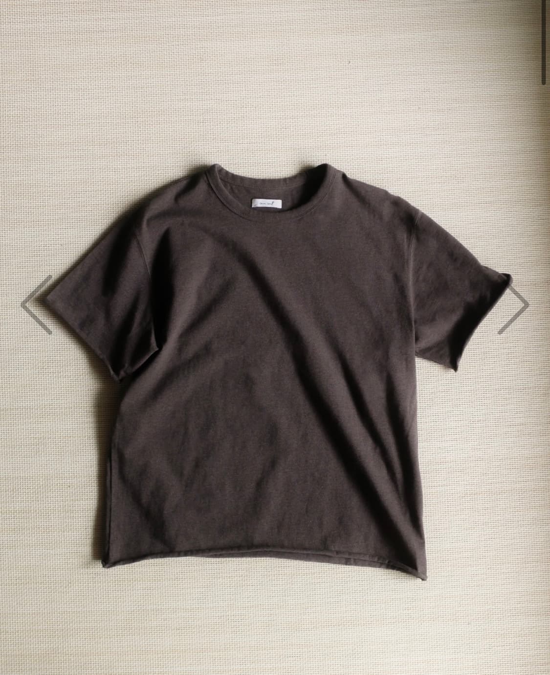 씨솔트 seasalt loop hem tee (soil) / 2,3사이즈 상품이미지1