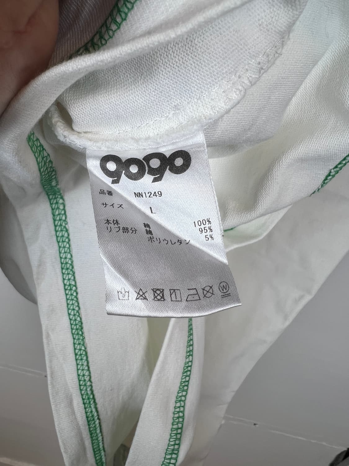 T169 JPN 9090 화이트 프린팅 헤비코튼 반팔 티셔츠 XL 상품이미지4