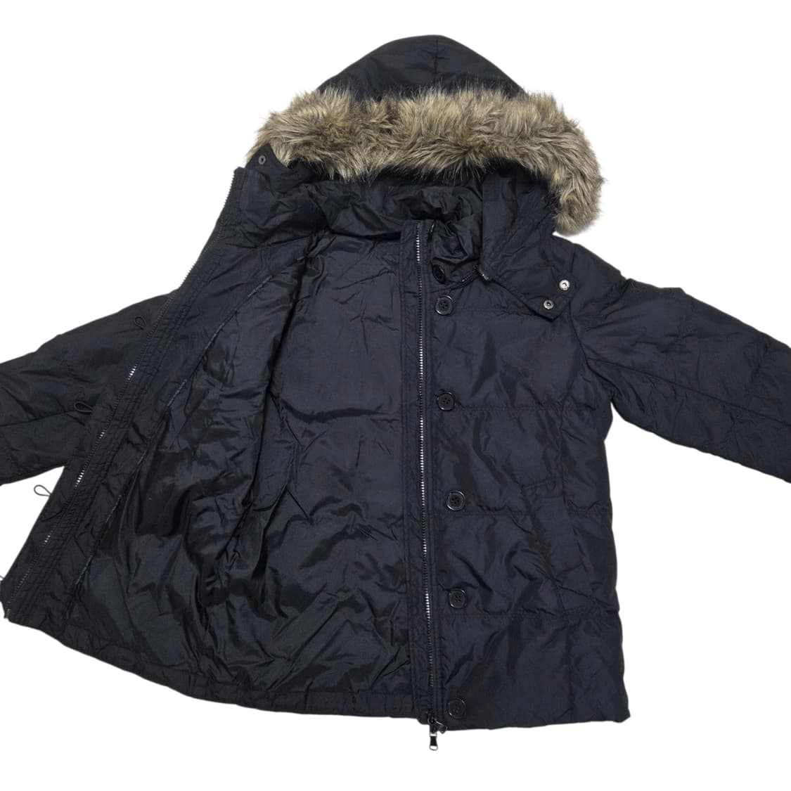 CK Jeans 켈빈클라인 진스 블랙 슬림핏 덕다운 패딩 입니다 상품이미지3