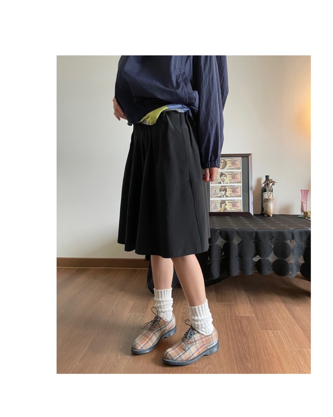 shirring midi skirt 상품이미지1
