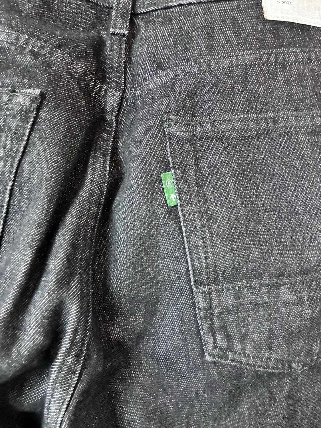 새제품) 디파트먼트5 블랙 데님 팬츠 상품이미지5