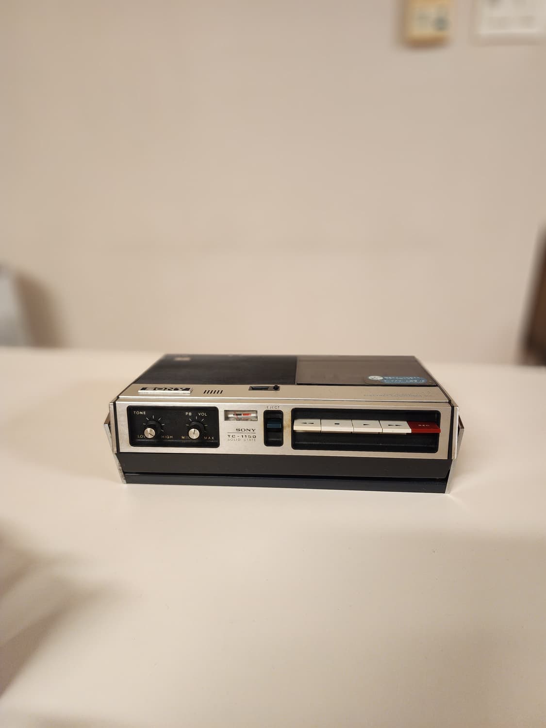 예쁜 소니 빈티지 카세트 플레이어 TC-1150 상품이미지3