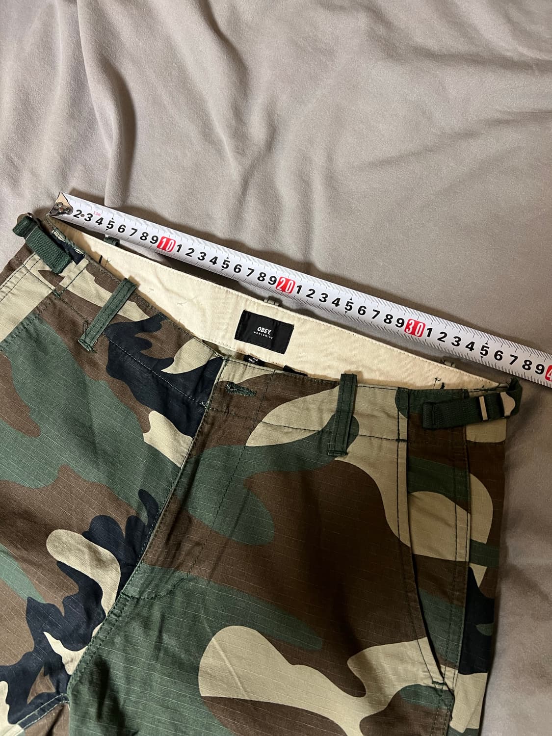 오베이 obey 카모 카고바지 28 상품이미지8