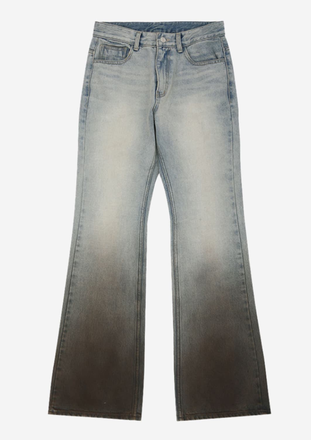 그레일즈 워시드 플레어 데님 진 상품이미지1