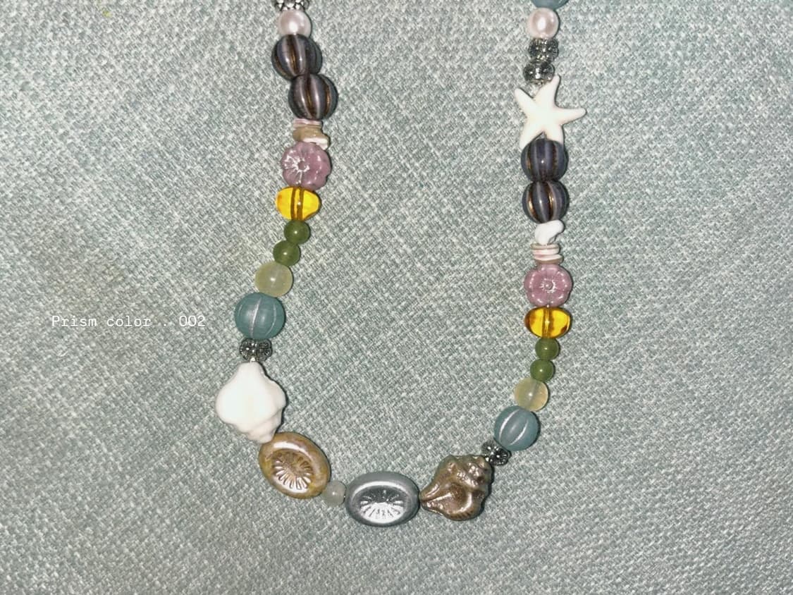 Prism color . 002 | 비즈 목걸이 상품이미지2