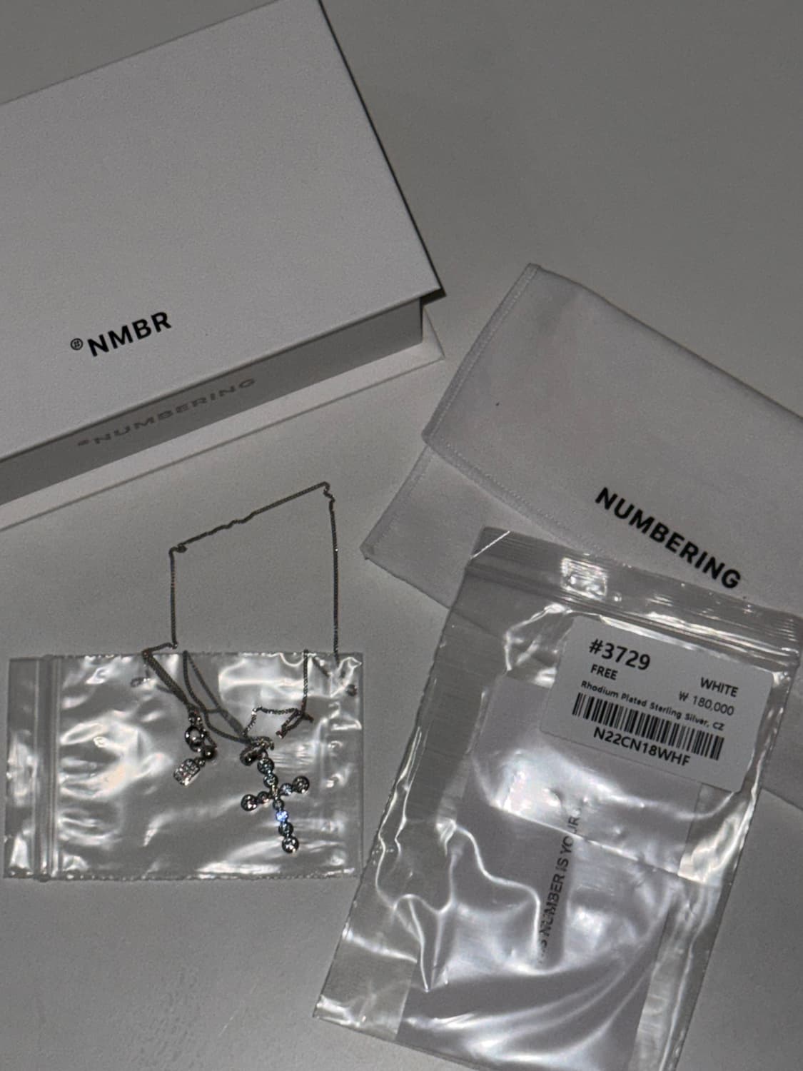 NUMBERING #3729 (silver) 상품이미지2