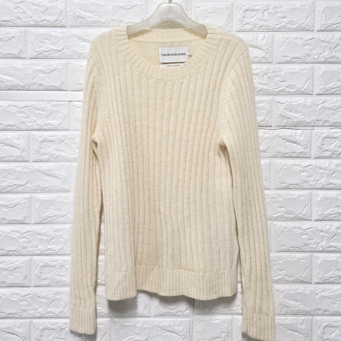 택포_ CK 캘빈클라인 진스 울 블렌드 니트 S 상품이미지1