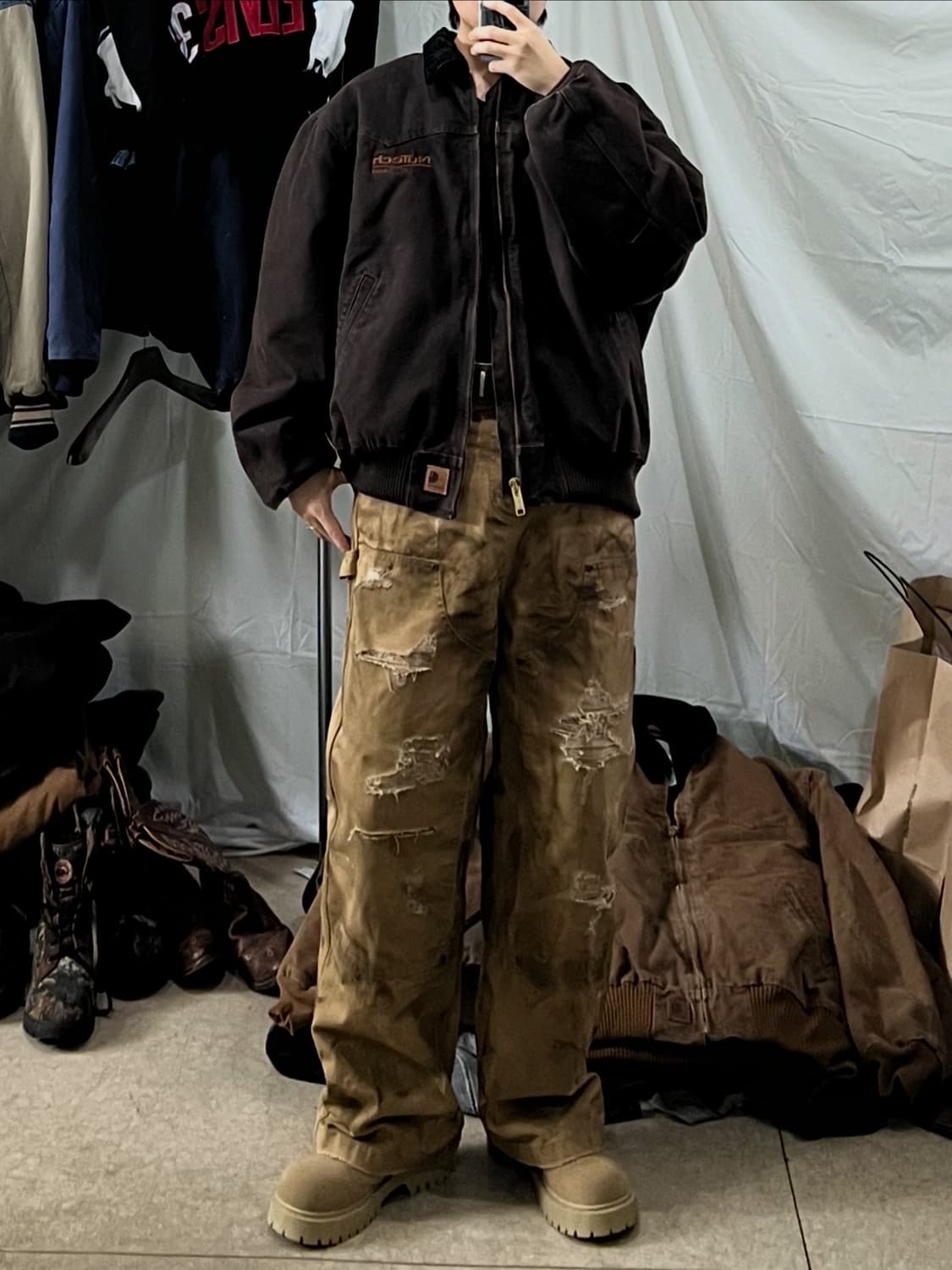 칼하트 J14 산타페 자캣 상품이미지4