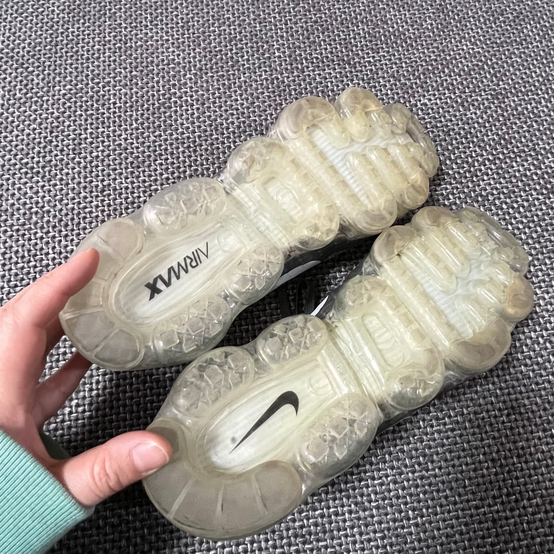 나이키 에어 베이퍼맥스 플라이니트 그레이 280 상품이미지4