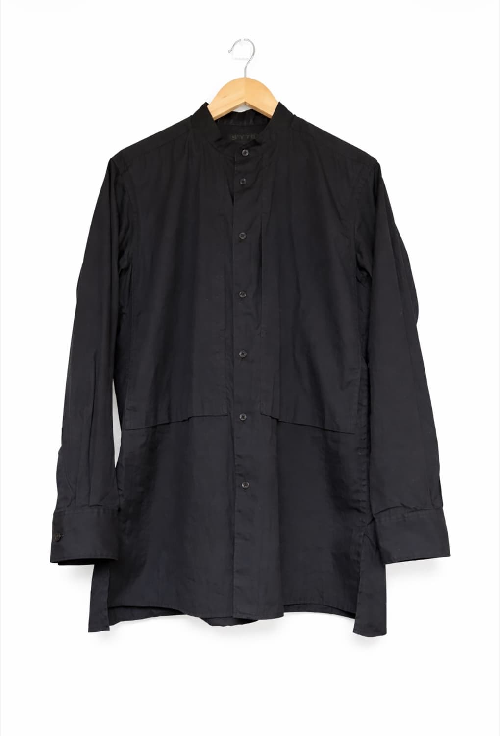 요지야마모토 히든 포켓 롱셔츠 상품이미지1