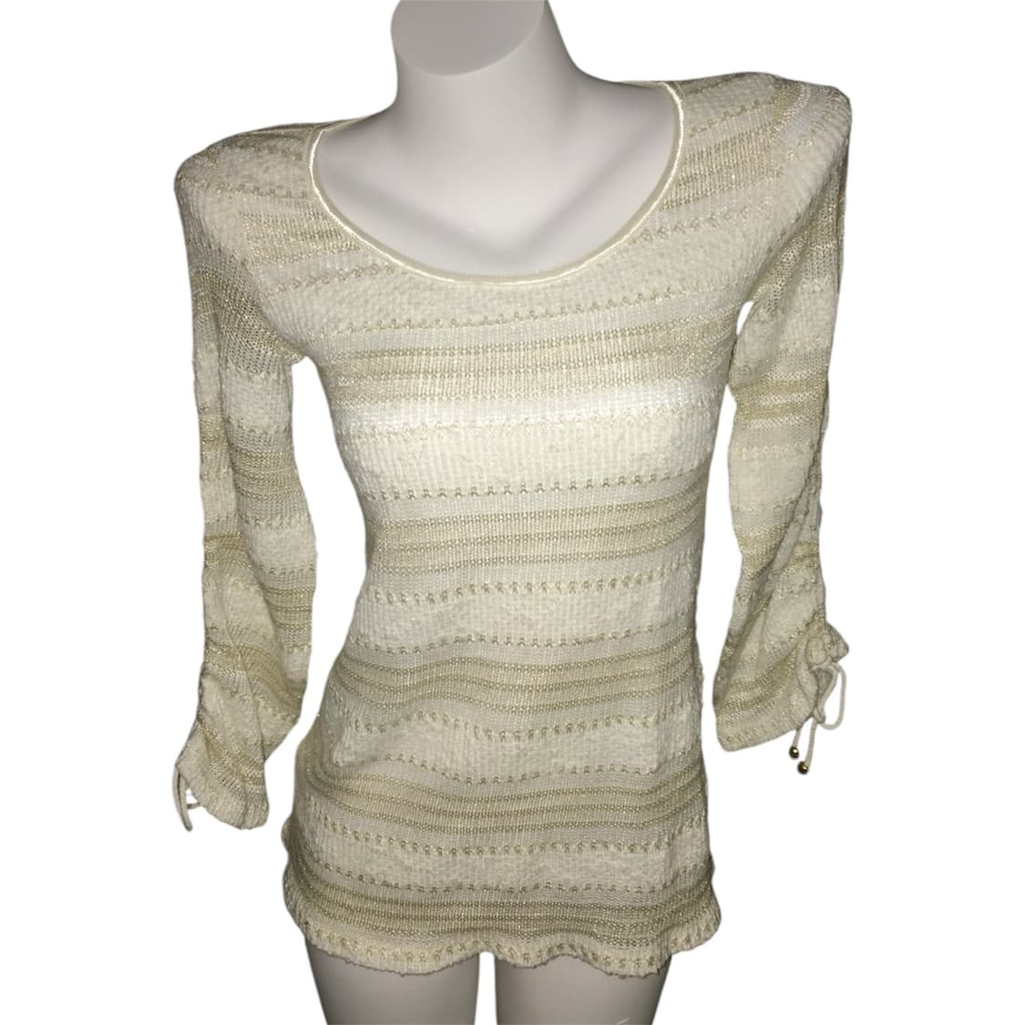 세실맥비 셔링 글리터 튜닉 니트 원피스 갸루 y2k 상품이미지3