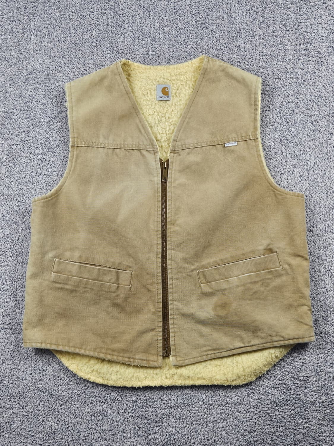 USA 칼하트 덕 캔버스 쉐르파 워크 베스트 (상세설명참조)/ 10356 상품이미지1