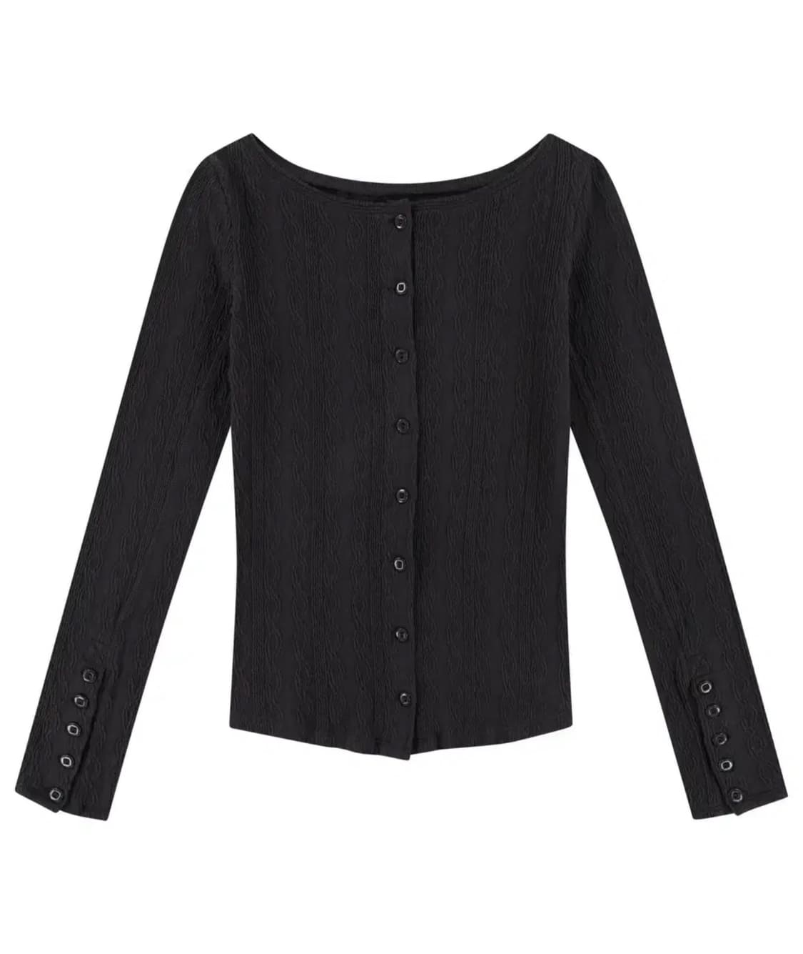 코이세이오 투웨이 롱슬리브 차콜 상품이미지1