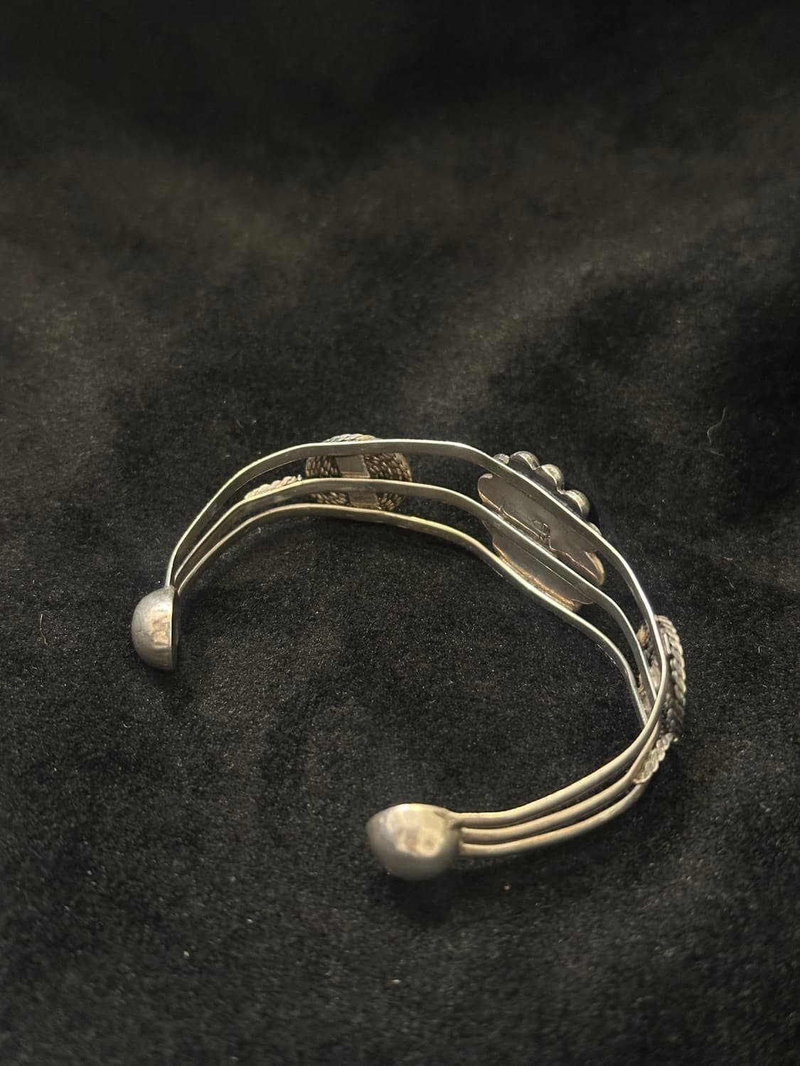 Mexico onyx 925silver bangle 상품이미지3