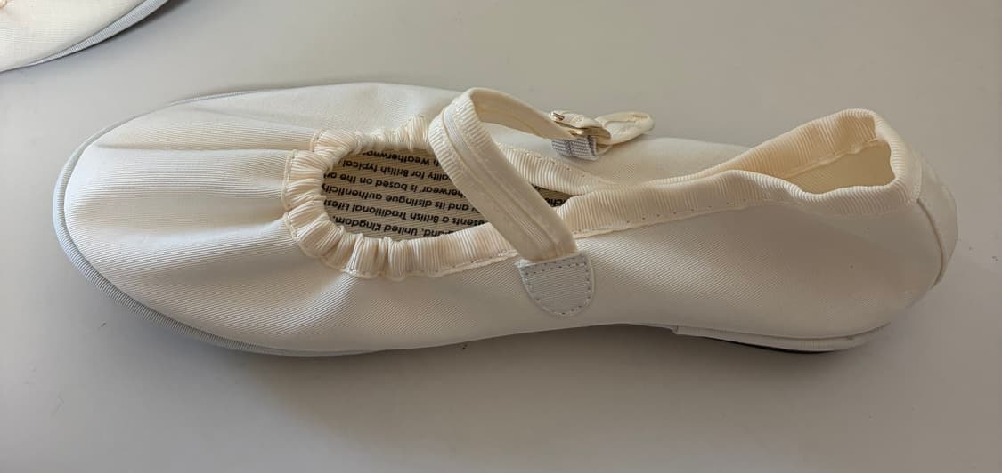 상태좋음) 락피쉬 웨더웨어 스크런치 메리제인 크림 상품이미지6