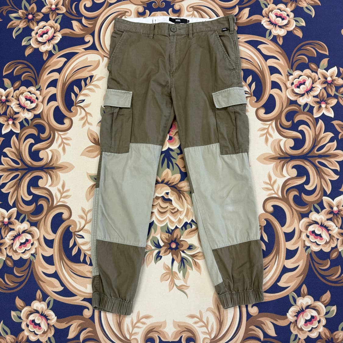 (32)반스 VANS 투톤 카고조거팬츠 상품이미지1