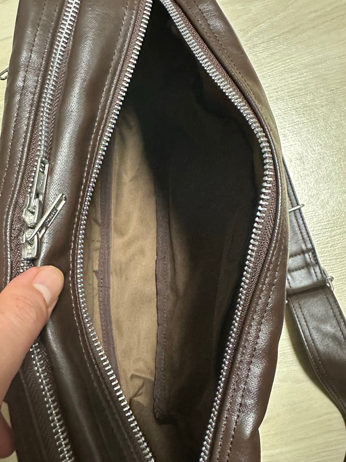 PORTER 요시다 포터 프리스타일 숄더백 L 다크 브라운 상품이미지7